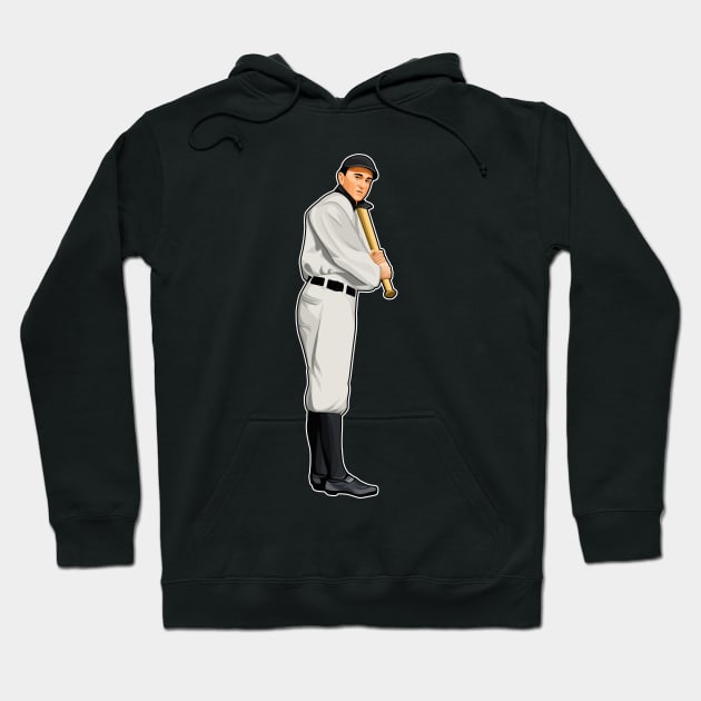 Ty Cobb Circa 1886 - 1961 Hoodie by RunAndGow